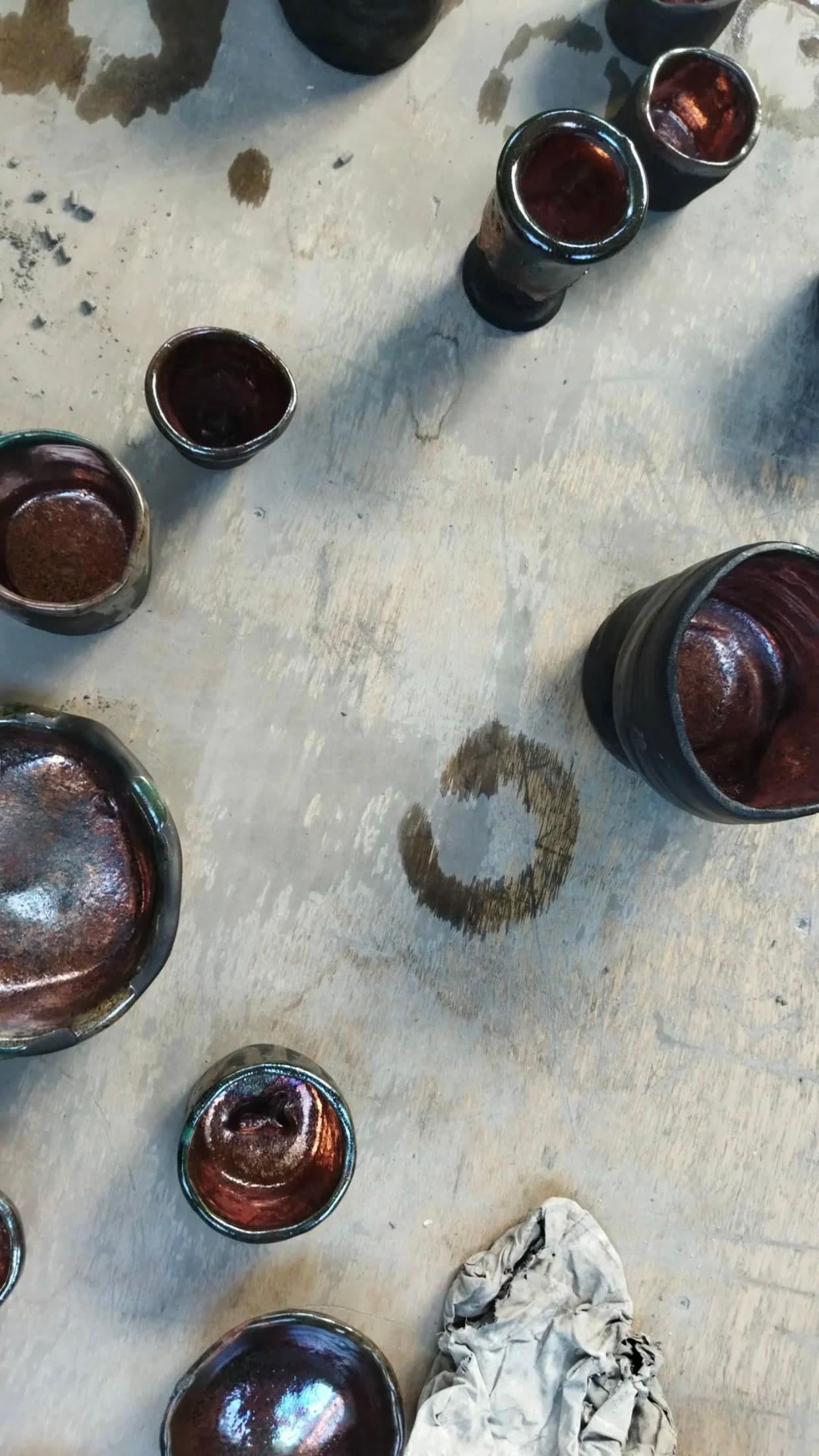 Sculpture céramique émaillée — Caroline Le Rouge de Guerdavid