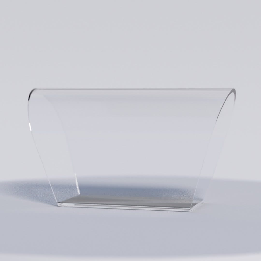 Vitrail avec motifs de coiffes bretonnes traditionnelles — Caroline Le Rouge de Guerdavid