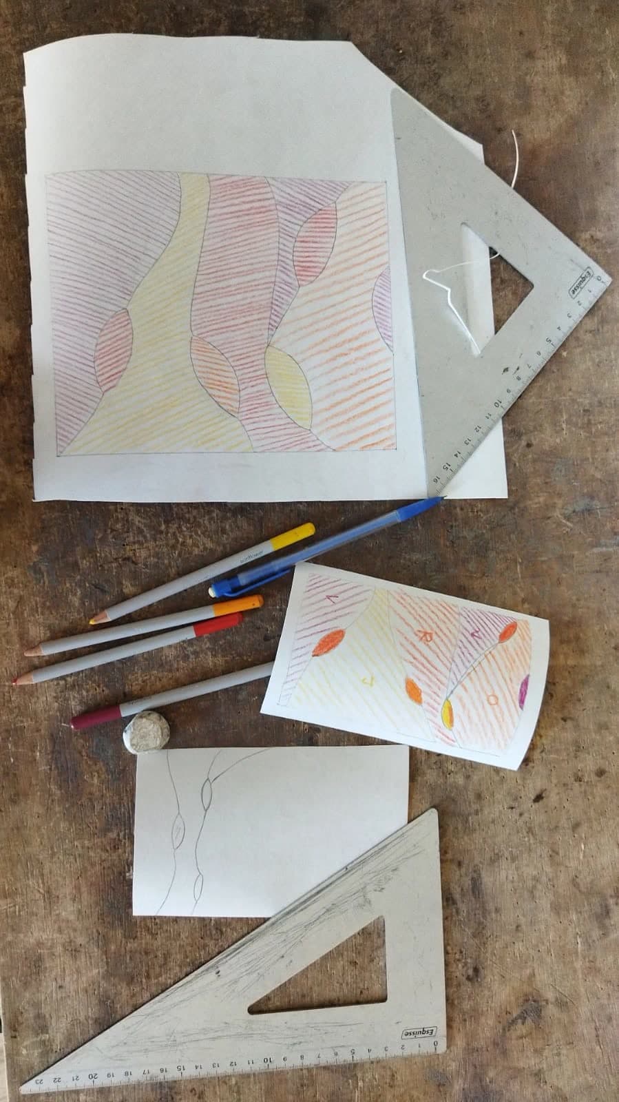 Stage vitrail — découpe et travail du verre coloré