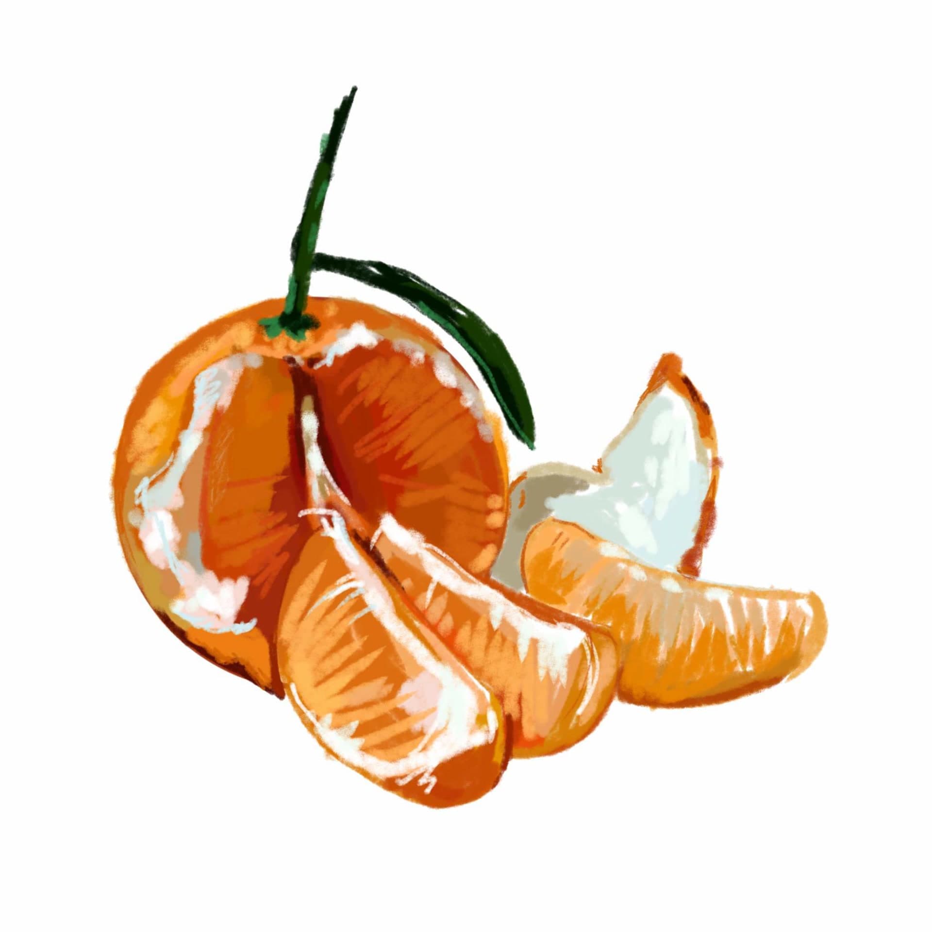 Fruits — nature morte aux fruits 1 par Caroline Le Rouge de Guerdavid