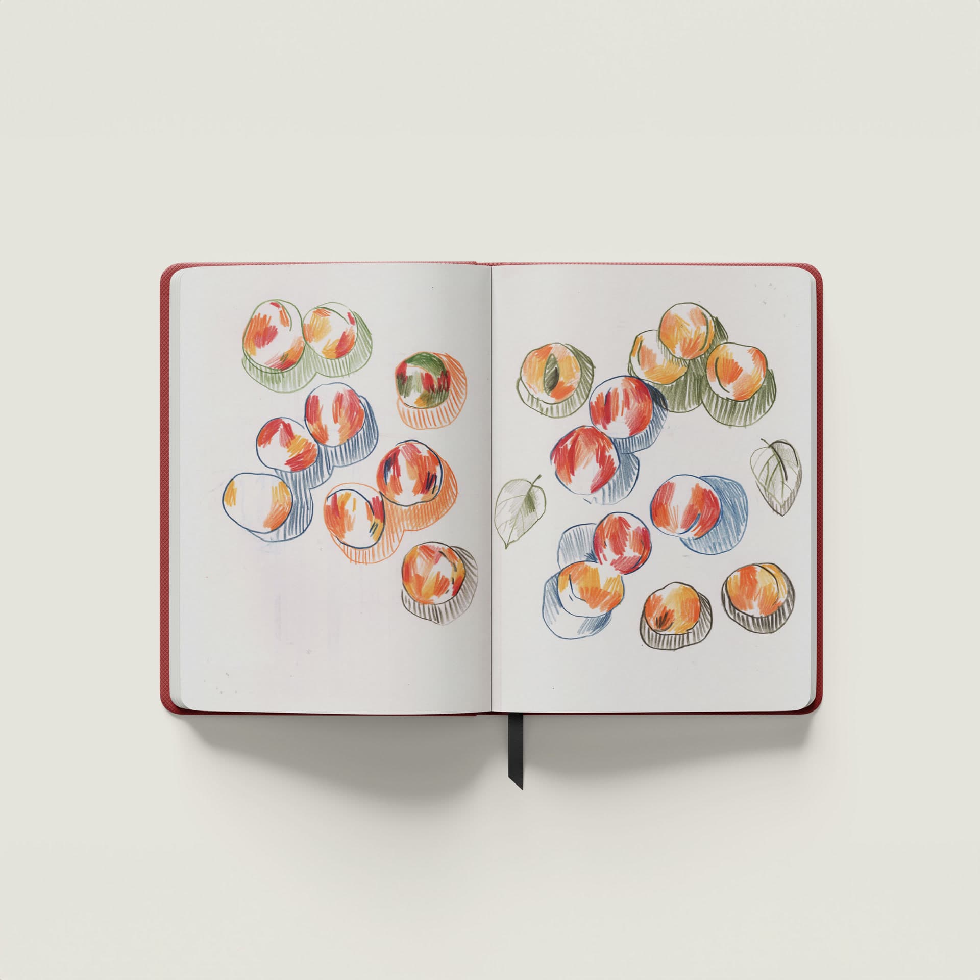 Carnets — illustration de carnet 4 de Caroline Le Rouge de Guerdavid