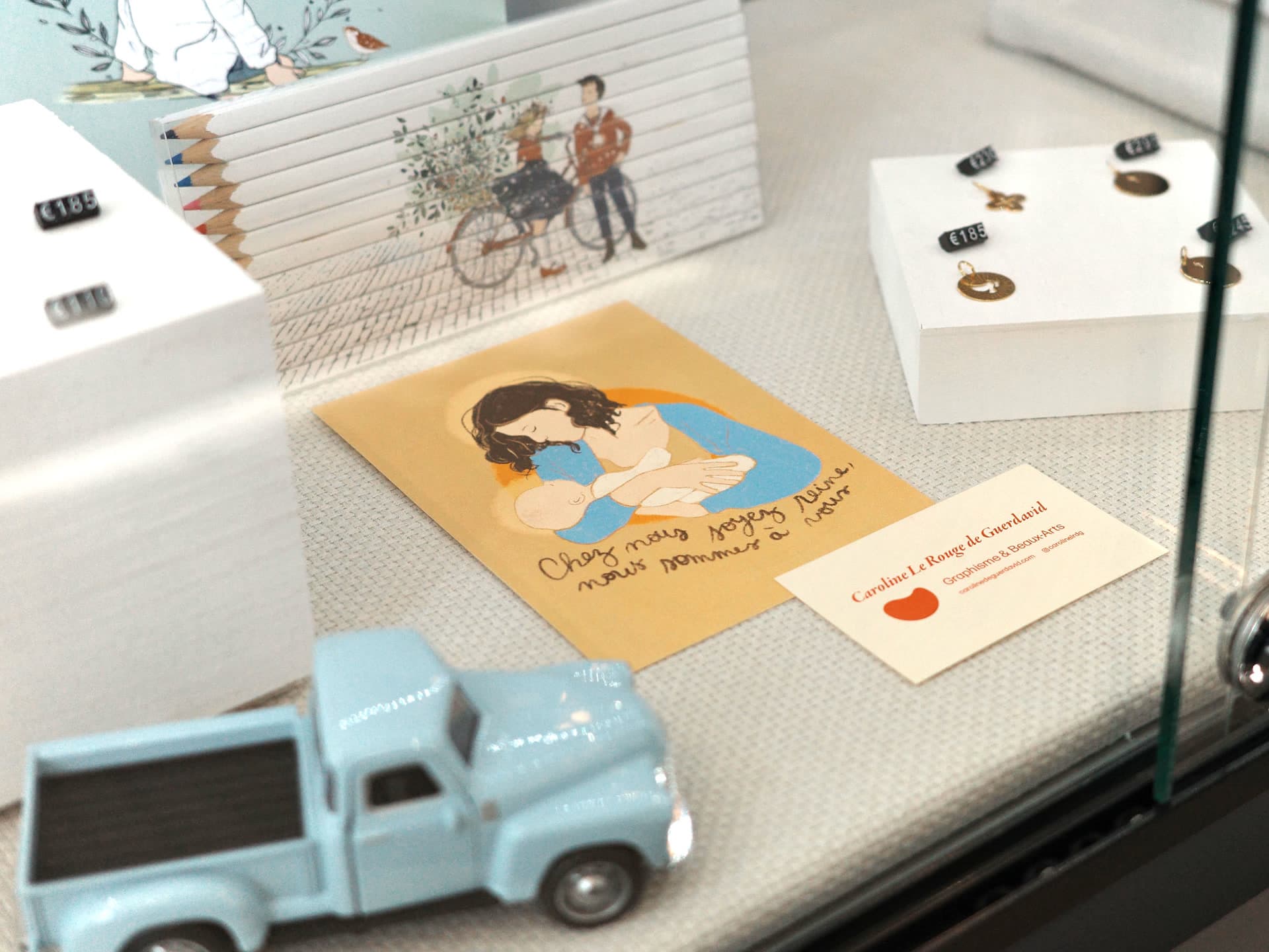 Laudate Bijouterie — illustration professionnelle 3 de Caroline Le Rouge de Guerdavid